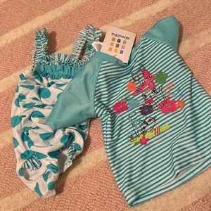 One piece with cover shirt